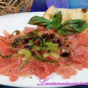 Carpaccio Di Tonno