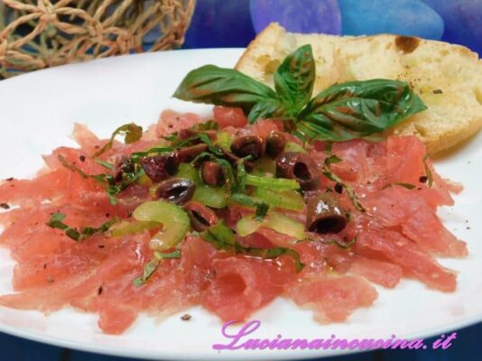 Carpaccio Di Tonno